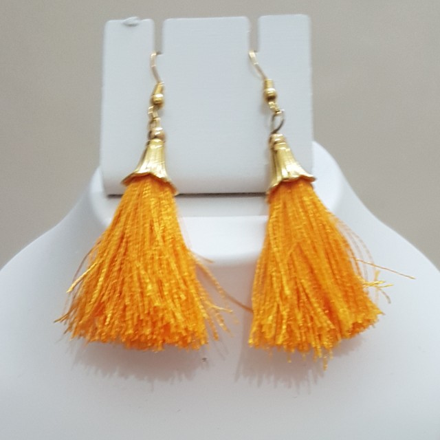 Mango tassel earrings discount