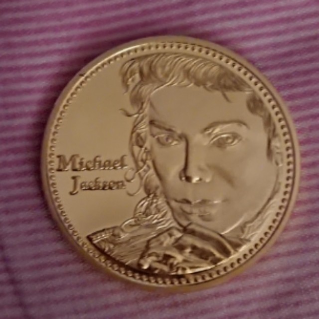 Michael Jackson coin, Hobbies & Toys, Memorabilia & Collectibles