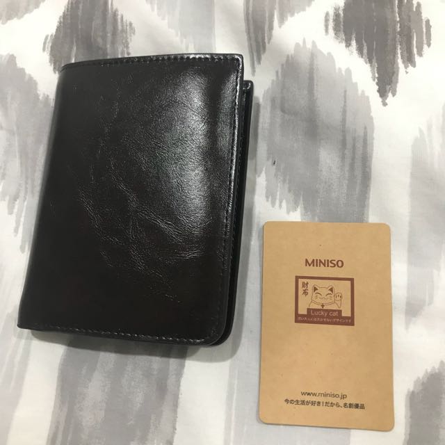 miniso men's wallet