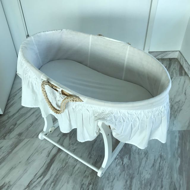 rocking moses basket stand mothercare