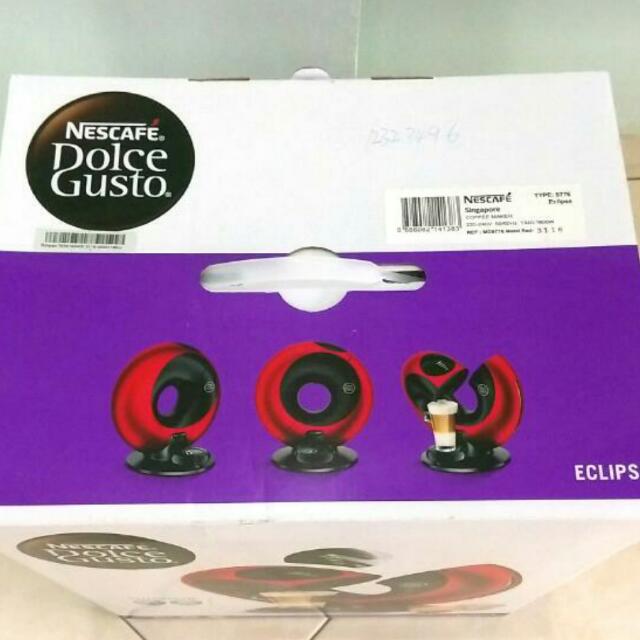Nescafe Dolce Gusto Eclipse Coffee Machine, TV & Home Appliances