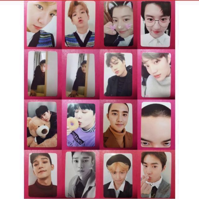 Ordered] EXO Universe Winter Special Photocard, Toys