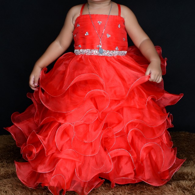 red balloon gown