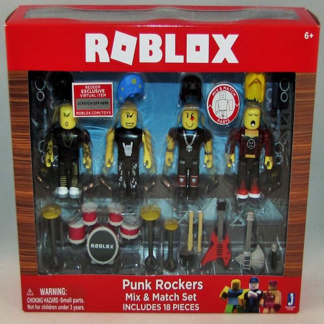 Roblox Punk Rockers Mix Match Set Toys Games Bricks Figurines On Carousell - roblox mix and match set
