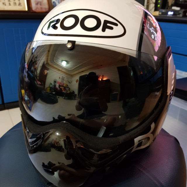 Roof Helmet Boxer V8 Target Matt White Buy Online In Guernsey At Desertcart