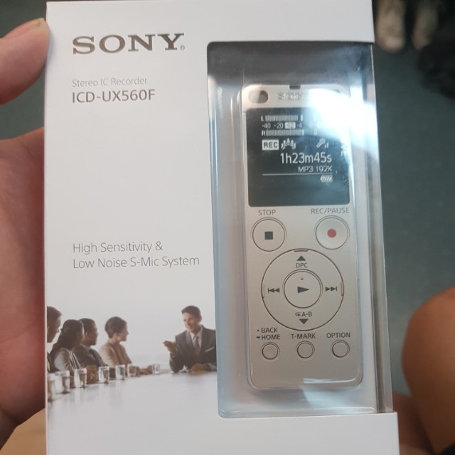 Sony Voice Recorder ICDUX560F bnib, Audio, Voice Recorders on Carousell