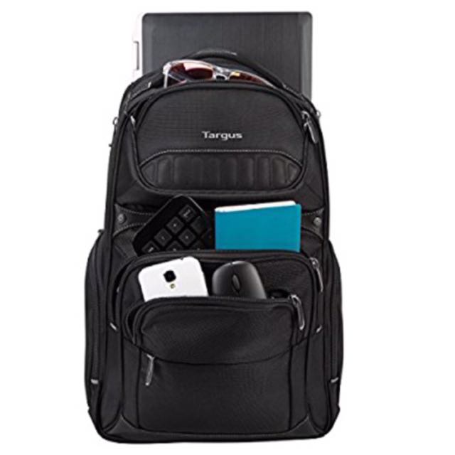 Targus Legend IQ Backpack Black, Men's Fashion, Bags, Backpacks on