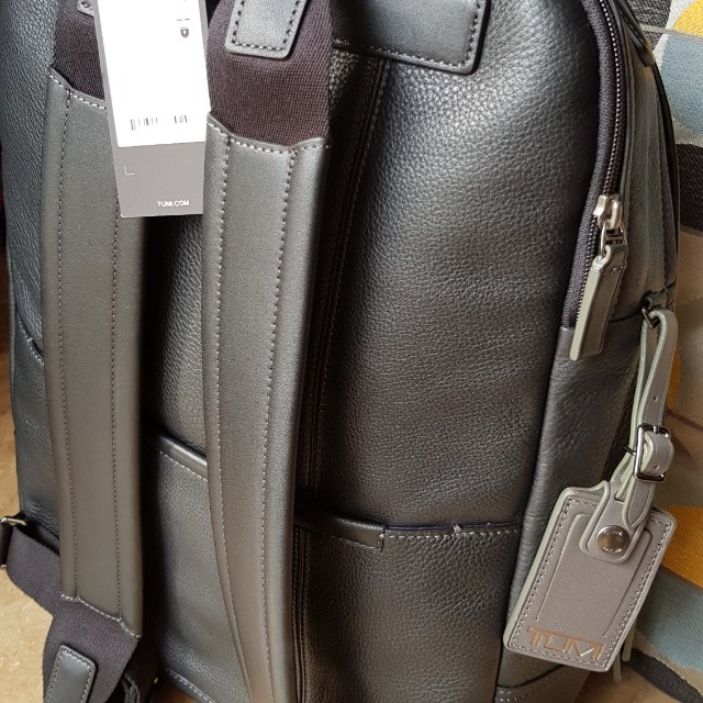 tumi webster backpack leather