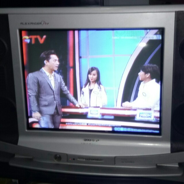 Tv Sharp Alexander Pro 21 Tabung Elektronik Tv Perlengkapan Hiburan Di Carousell