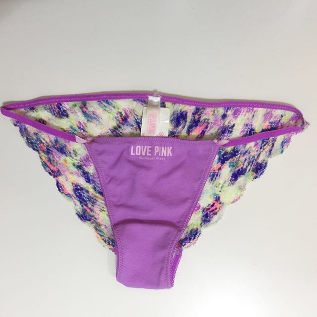 victoria's secret pink bikini panties