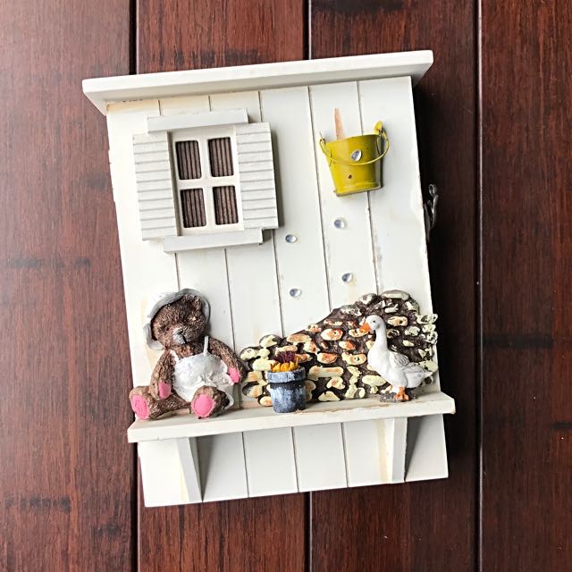 Vintage Country Style Key Press Holder Furniture Home Decor On