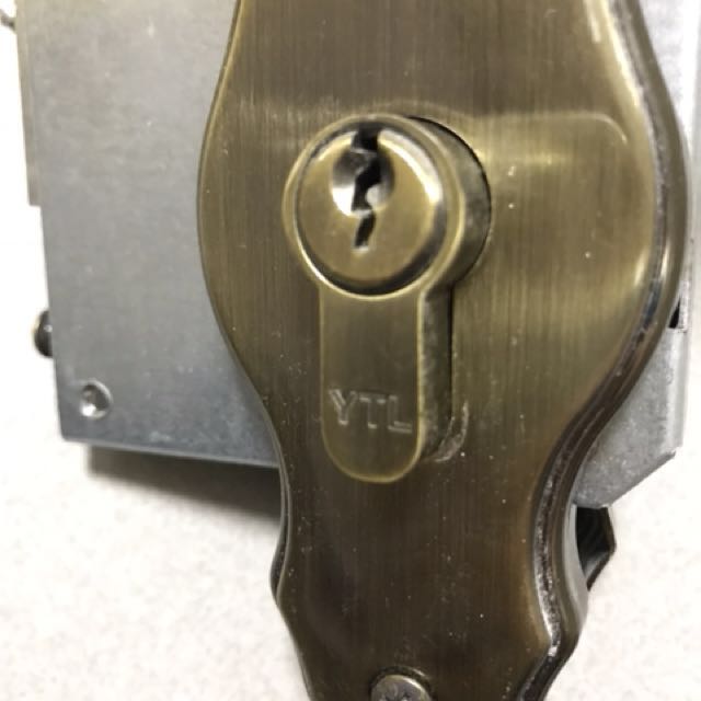 Ytl Gate Lock YTL metal gate new lock set with complete 3 keys price nego, Furniture ...