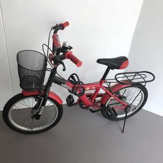 Pre-loved bicycle suitable for 4-5 years old