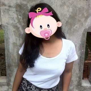Kaos Putih Polos