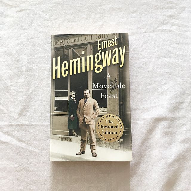A Moveable Feast Ernest Hemingway Books Stationery Fiction On Carousell