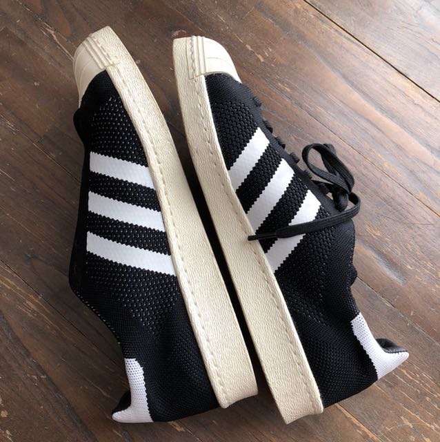Adidas Flyknit Superstar Fesyen Pria Sepatu Sneakers di Carousell