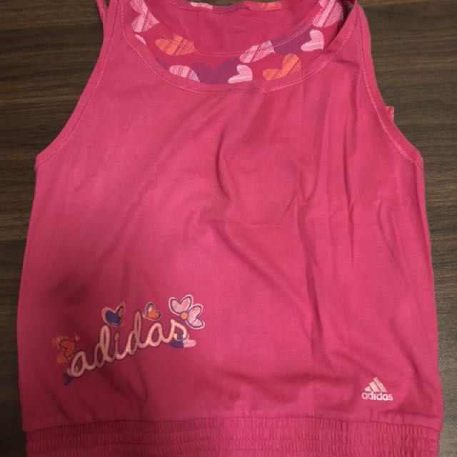 girls adidas tank top