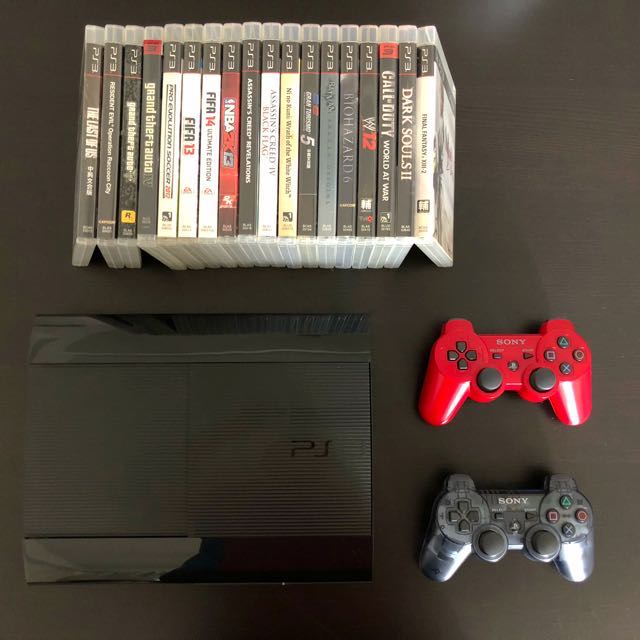 ps3 with two controllers