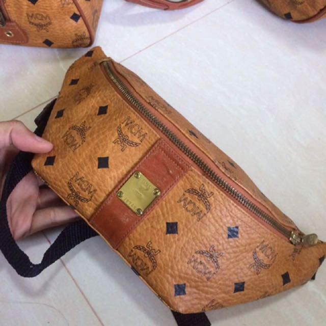 Waist bag mcm original on sale