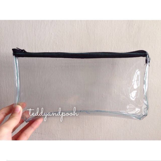 transparent pencil case