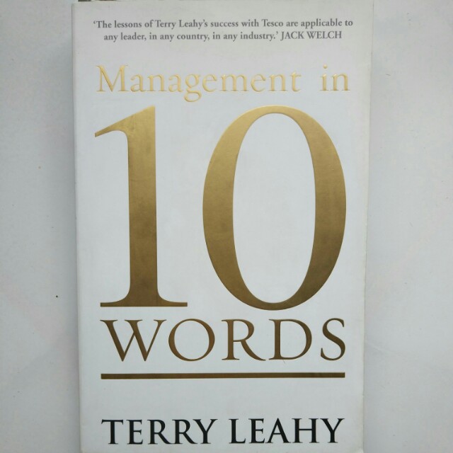 Management in 10 Words