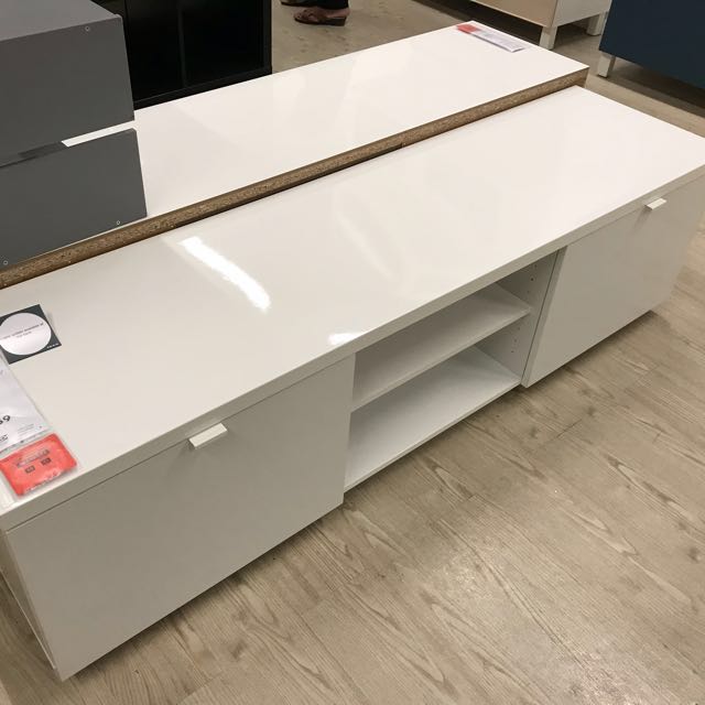 byas ikea tv console furniture home living furniture tables sets on carousell