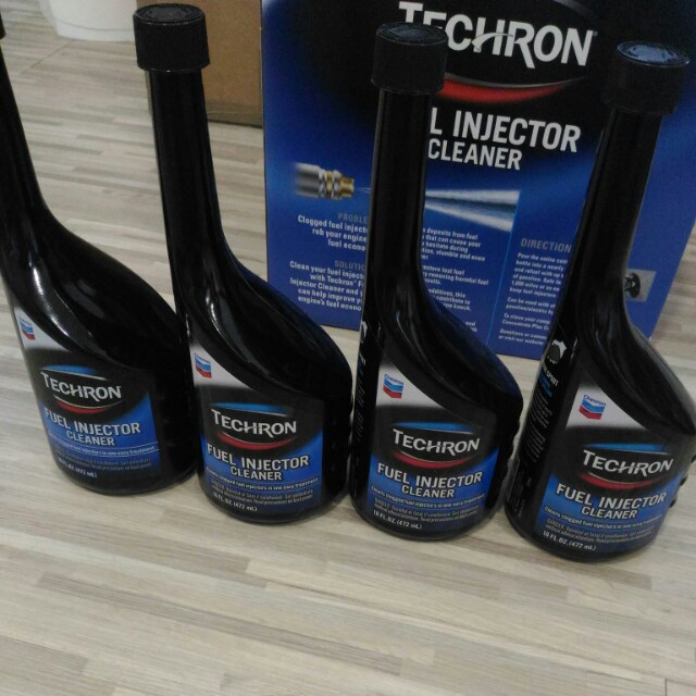 LAST 3! Chevron Techron Fuel Injector Cleaner, Car Accessories on Carousell