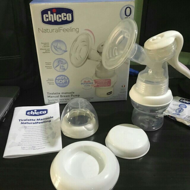 Chicco Natural Feeling Manual Breast Pump Babies Kids Nursing