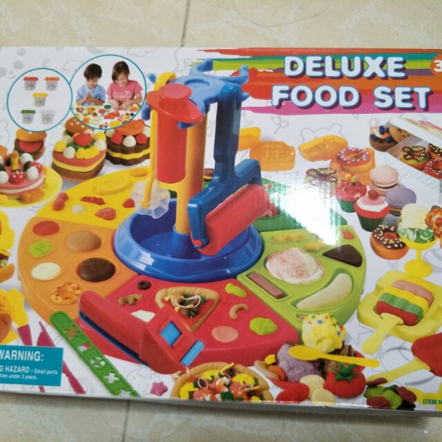 play doh deluxe food set