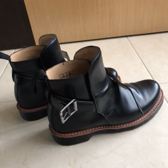 doc martens buckle boots