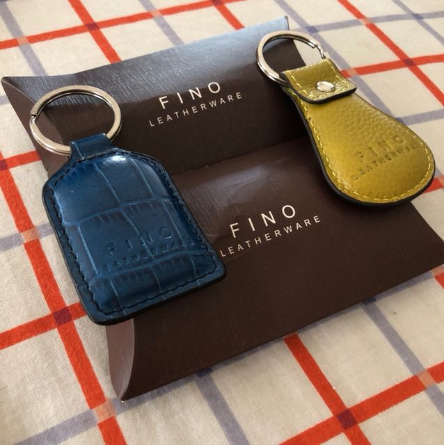 Fino leatherware sales keychain price