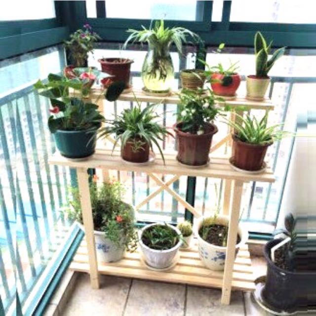 Flower Stand Plant Rack Garden Pot Shelf Organiser Gardening On Plant Rack Garden Pot Shelf Organiser