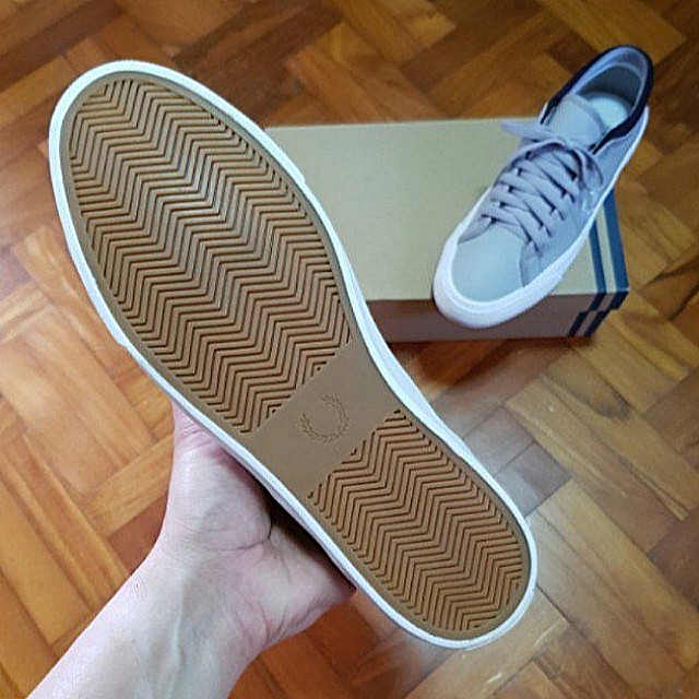 FRED PERRY Kendrick Tipped Cuff Leather