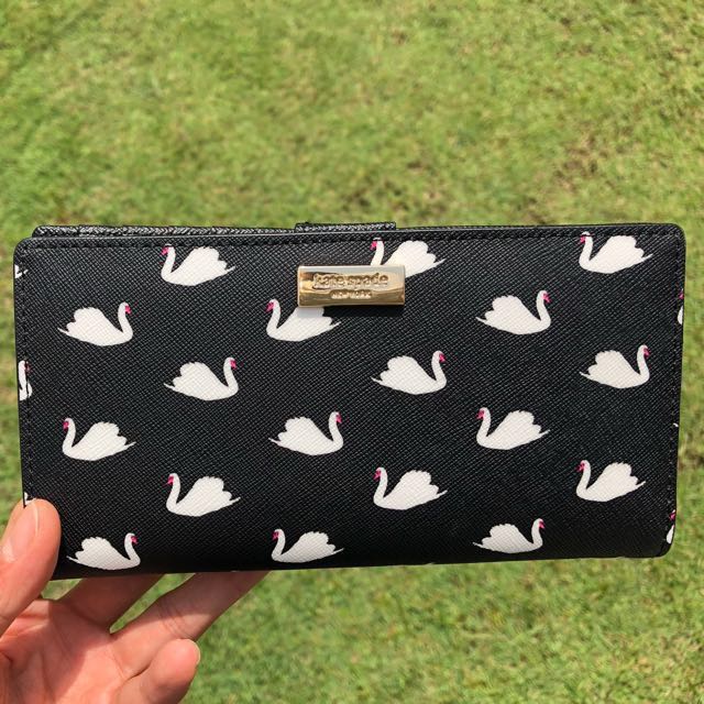 Kate spade outlet swan wallet