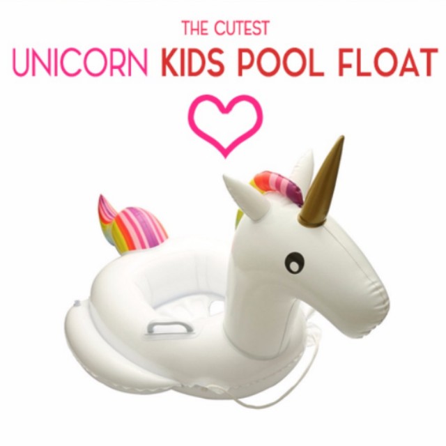 kids unicorn pool float