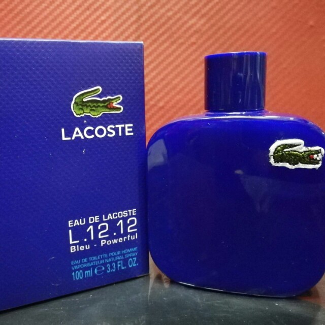 Lacoste blue powerful clearance