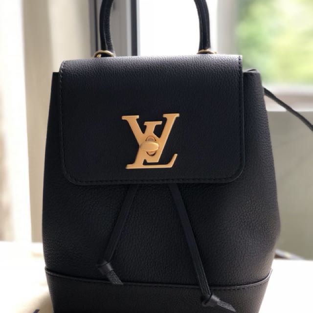 LV Lockme Backpack Mini Noir, Women's Fashion, Bags & Wallets, Purses &  Pouches on Carousell