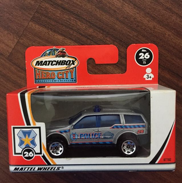 matchbox police suv