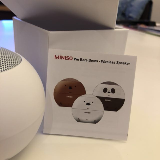 Miniso we bare bears speaker price sales