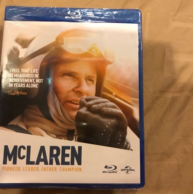Original Bluray Dvd English Movie Mclaren Music Media Cds Dvds Other Media On Carousell