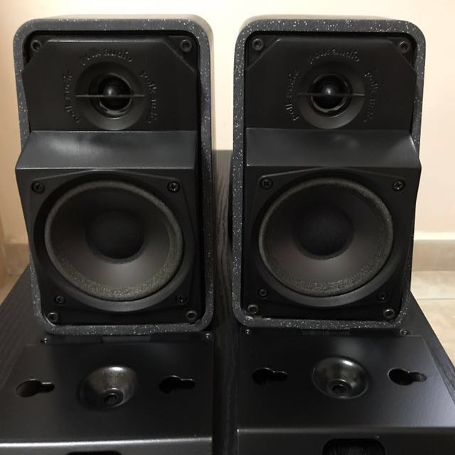 polk audio rm series ii shielded satellite speakers