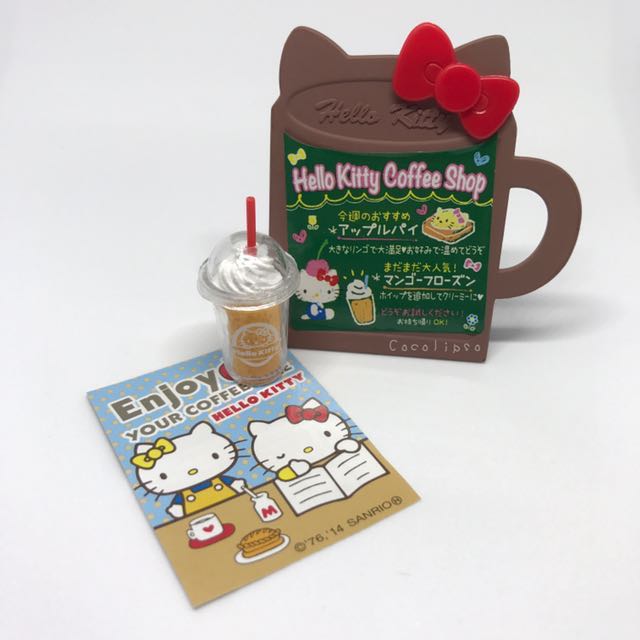 Re Ment Hello Kitty Coffee Shop Set 11 Toys Games Others On Carousell