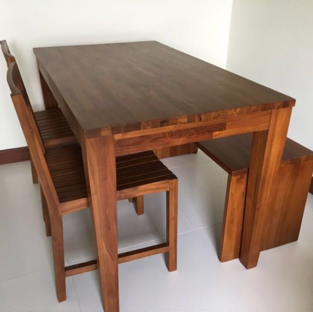 Scanteak dining set top
