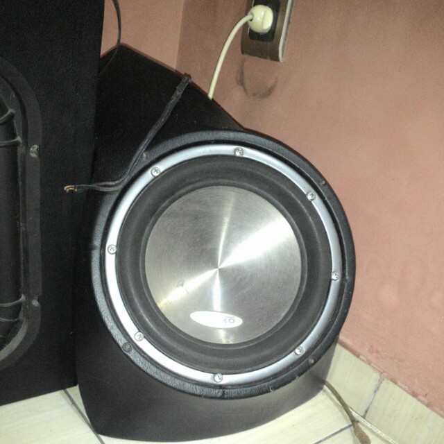 Subwoofer Agako 10inch plus box, Aksesoris Mobil di Carousell