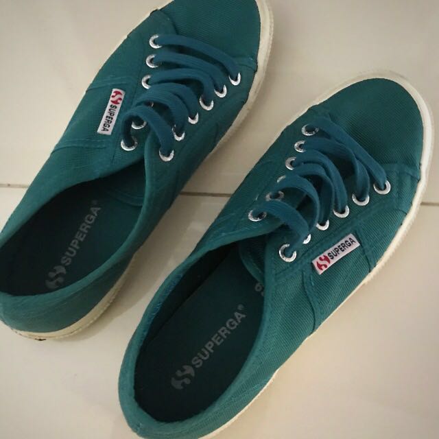 superga green teal