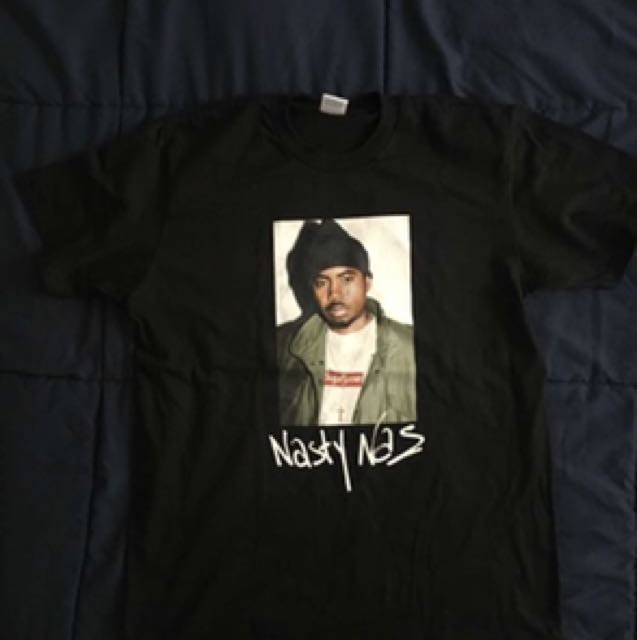 Supreme nas store tee black