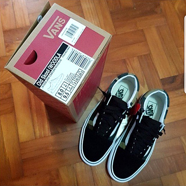 vans woodland camo old skool shoes