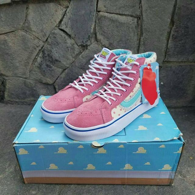 vans sk8 hi womens Pink