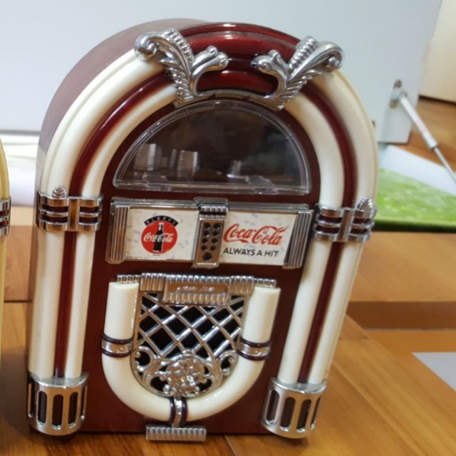 Vintage Coca Cola Jukebox Collectible Radio Electronics Audio On Carousell