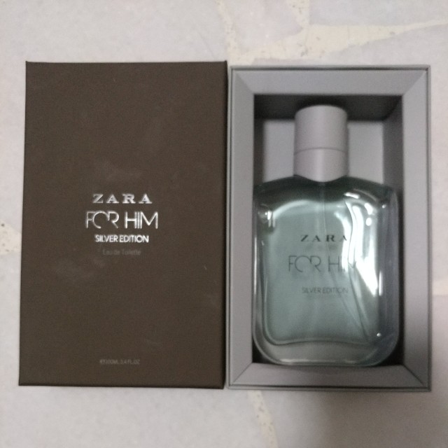 Zara perfume for him silver edition 